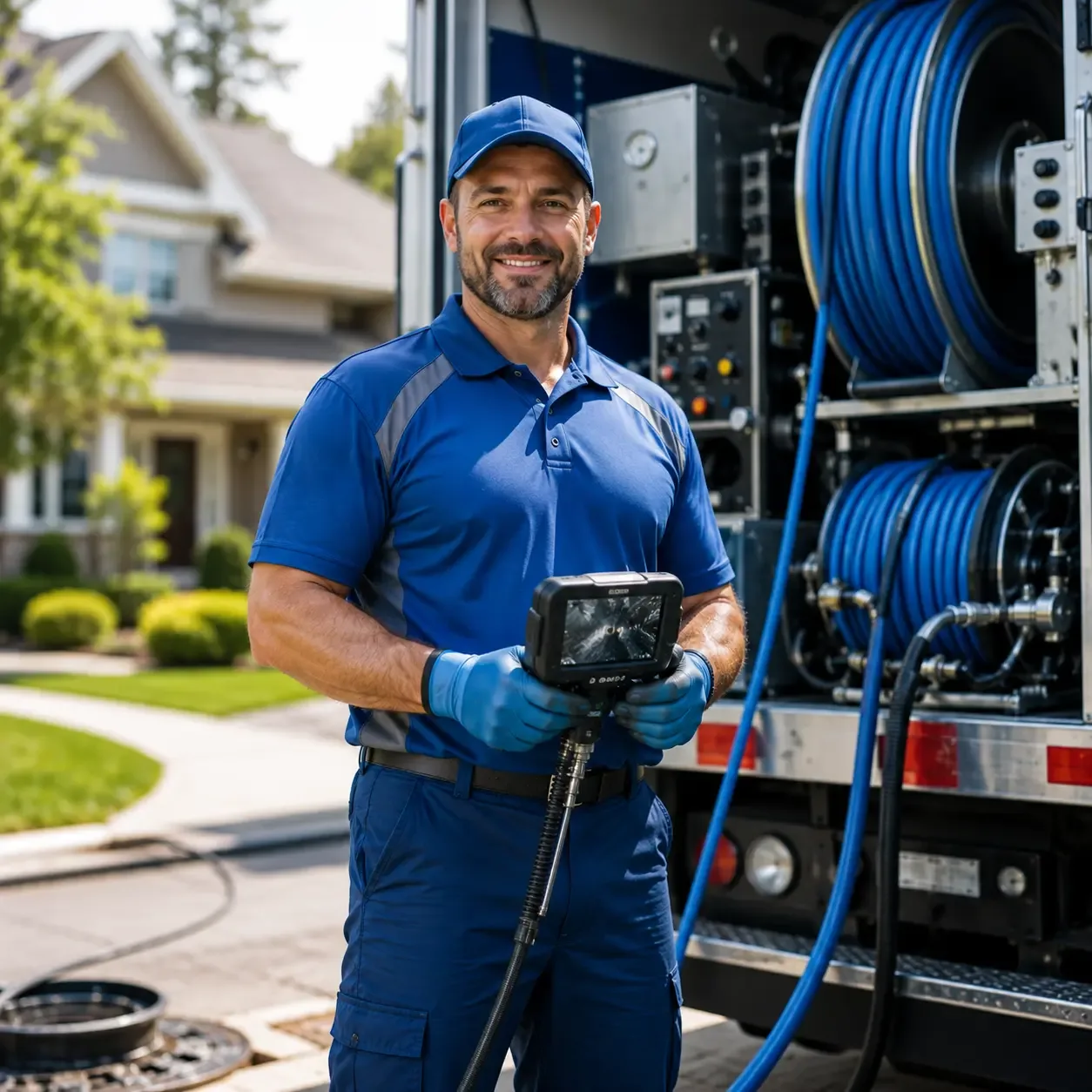 Local outdoor drain cleaning specialists in Newark, TX